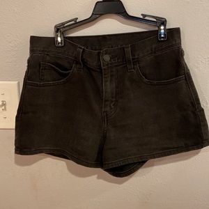 Levi’s high rise weggie shorts